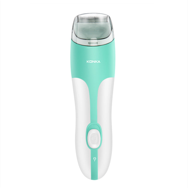 Export Mute Hair-Absorbing Hair Clipper Large Capacity USB Rechargeable Waterproof Electric Hair Clipper Ceramic Blade Gair Clipper