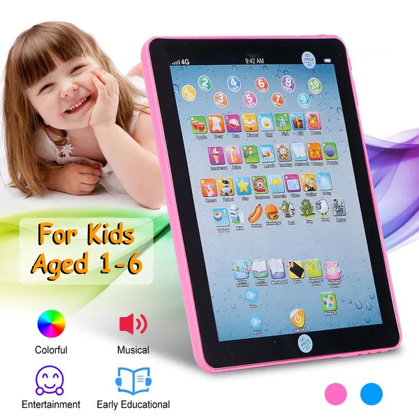 Baby Learning Tablet Educational Mini Pads Toys Touch Learn Toddler Baby Learning Tablet Educational Mini Pads Toys Touch Learn Toddler Numbers Words Gift